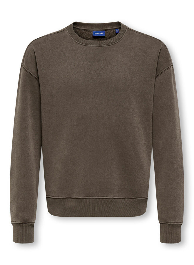 Larry eflow rlx washed sweat - Tarmac