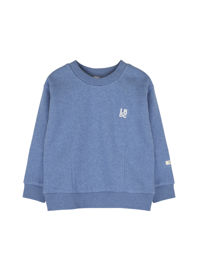 Labo de Colores - Lior sweater - Blue denim melange