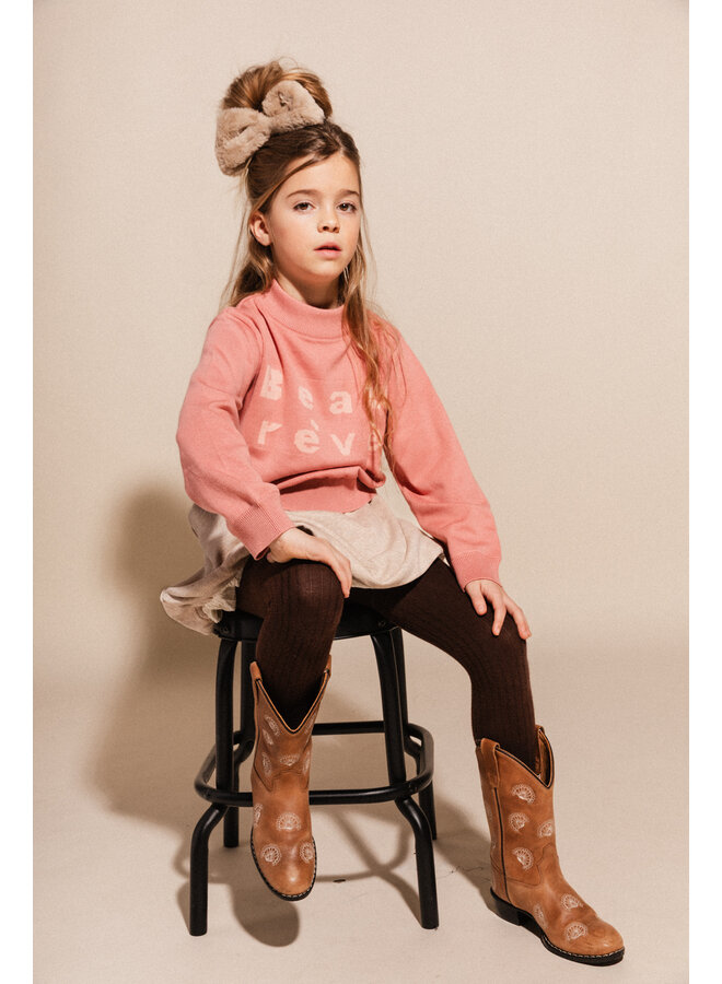 Labo de Colores - Lebeau sweater - Rose salmon