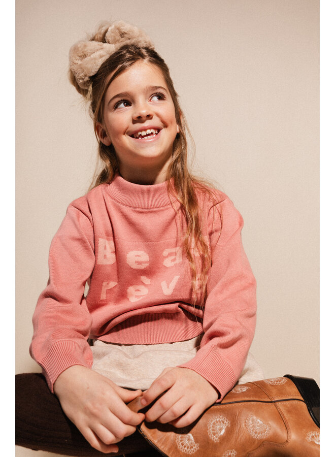 Labo de Colores - Lebeau sweater - Rose salmon