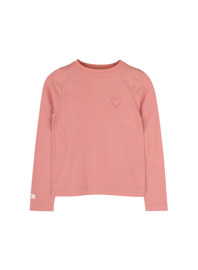 Luane longsleeve - Rose salmon
