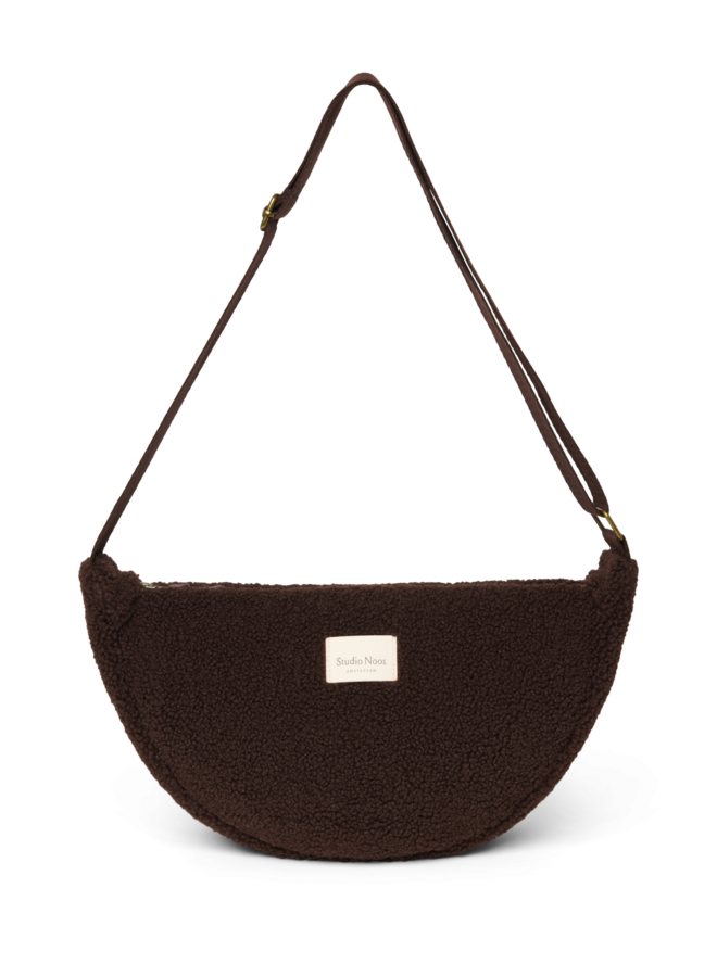Teddy adult fanny pack - Chocolate