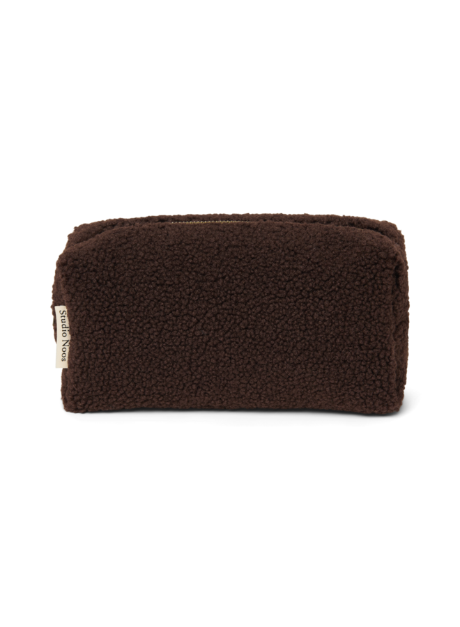 Studio Noos - Teddy pouch - Chocolate