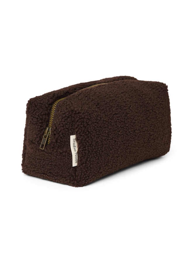 Studio Noos - Teddy pouch - Chocolate