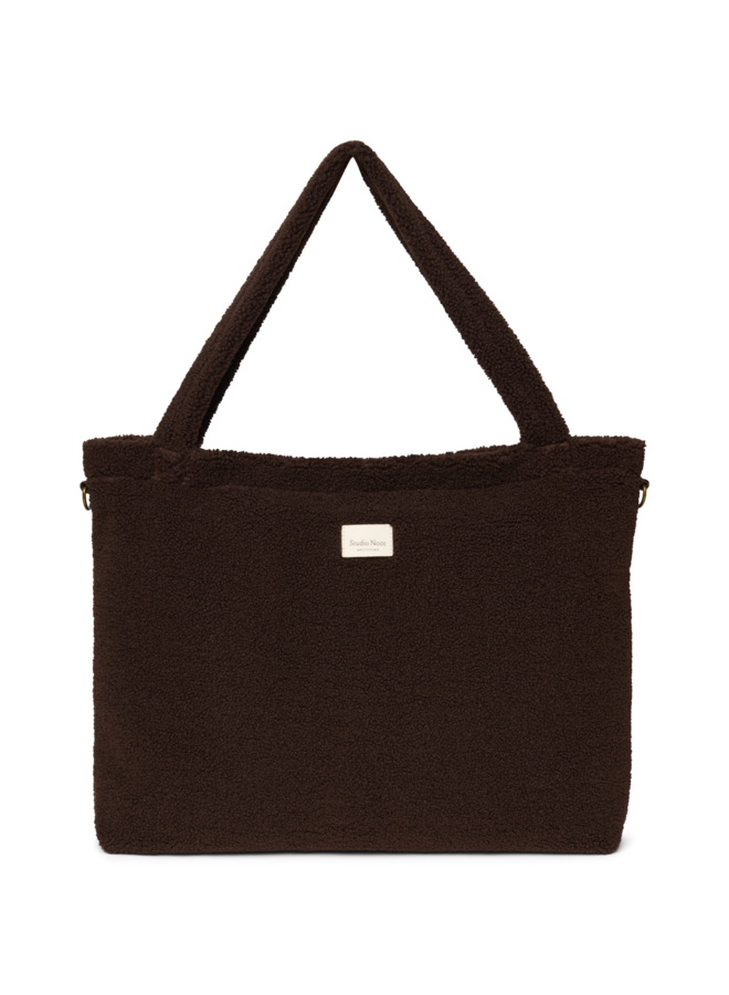 Teddy diaper bag - Chocolate
