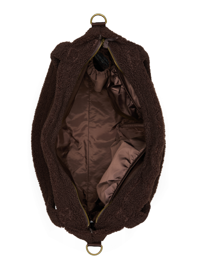 Studio Noos - Teddy diaper bag - Chocolate