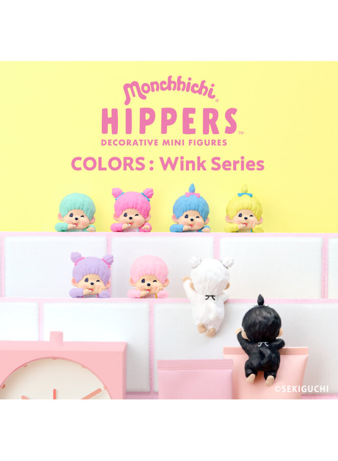 Sonny Angel - Hippers Monchhichi colors - Wink series