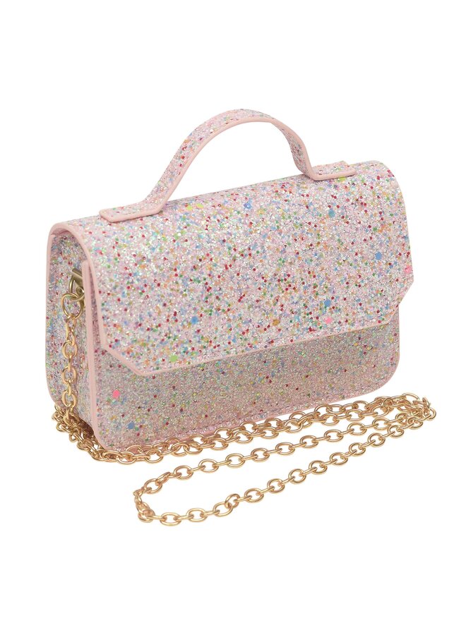 Teeny glitter bag