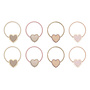 Mimi & Lula - Scalloped heart hair ties