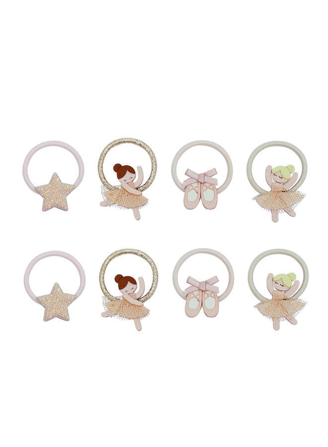 Ballerina mini hair ties