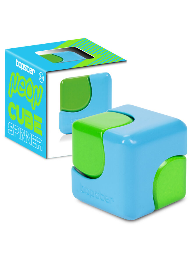 Bopster - Cube spinner - Neon