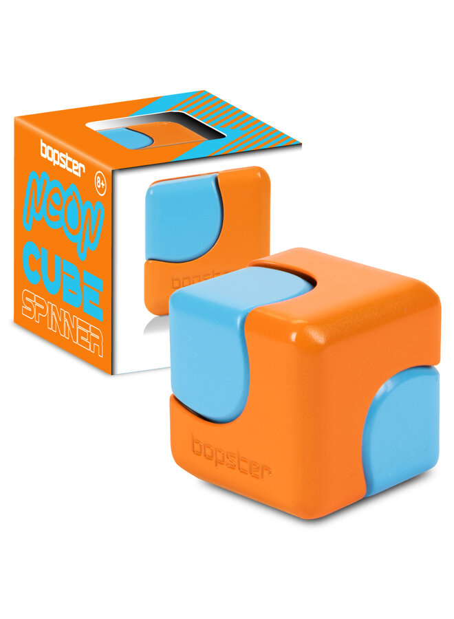 Bopster - Cube spinner - Neon