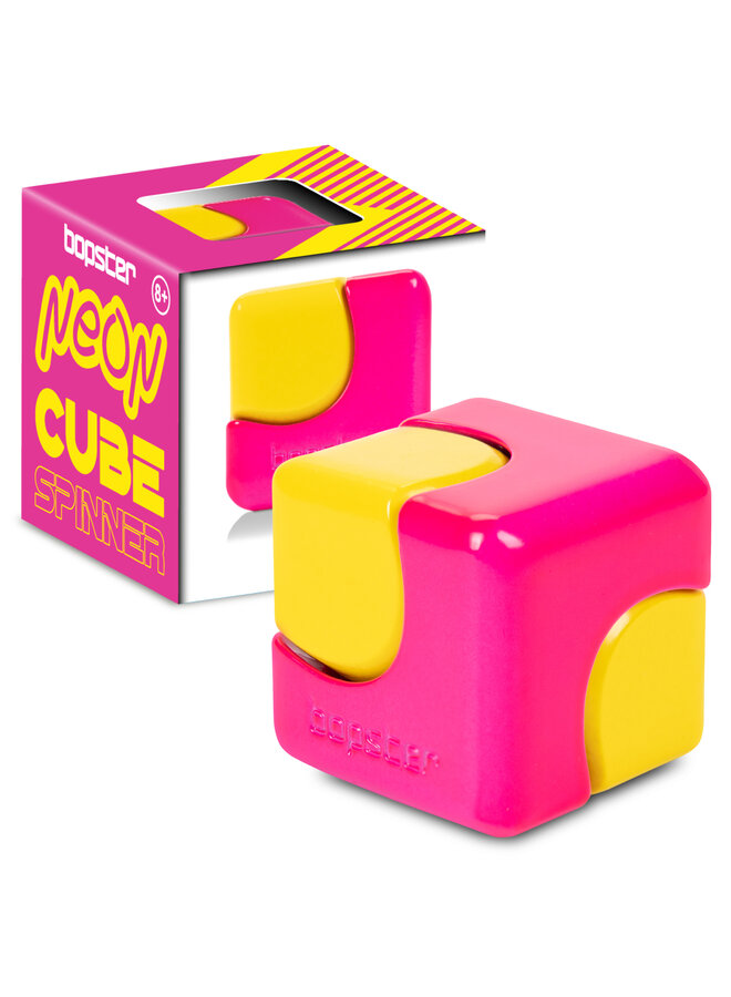 Bopster - Cube spinner - Neon