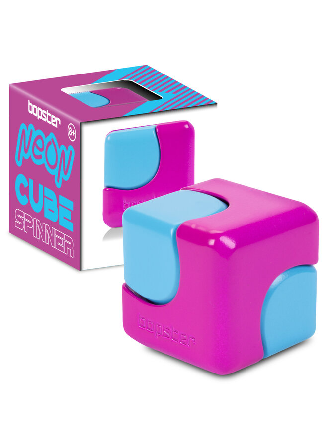 Bopster - Cube spinner - Neon