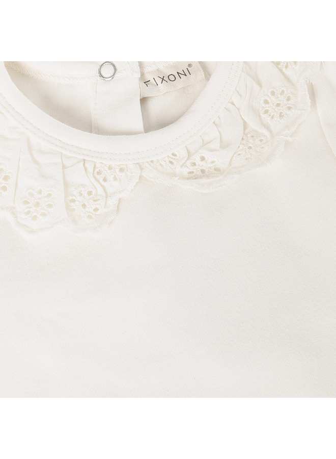 Fixoni - Body ls w. collar - Eggnog