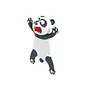 Billy Brown - Auch! bookmark wild animals - Zappy panda