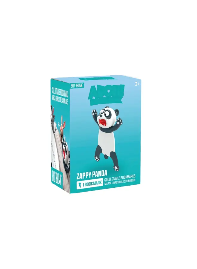 Billy Brown - Auch! bookmark wild animals - Zappy panda
