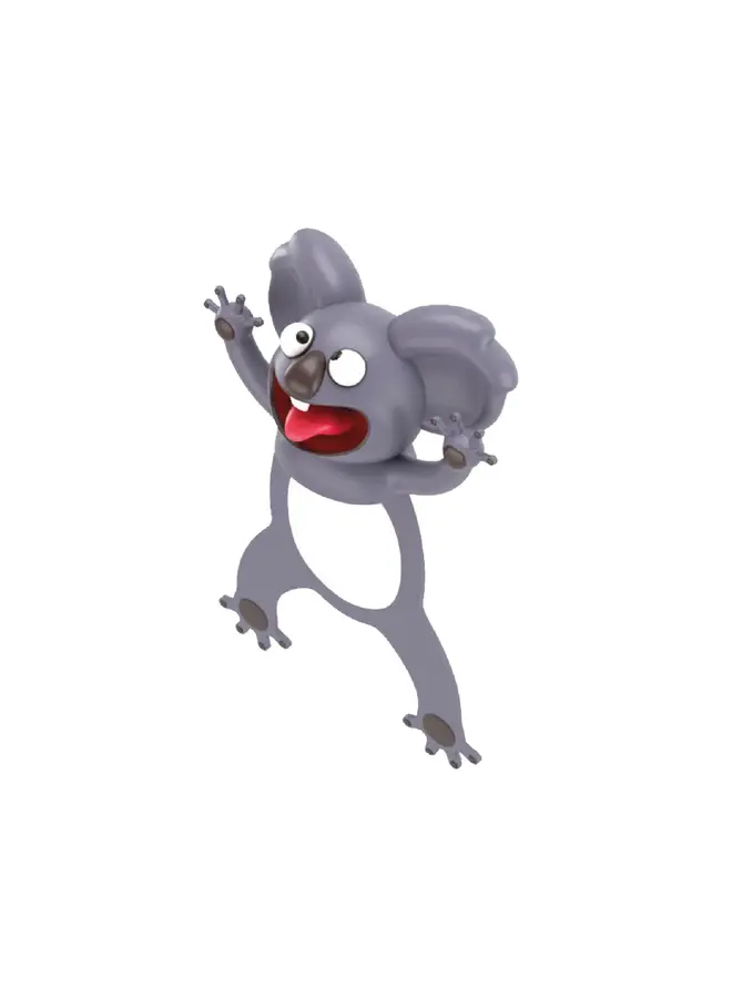 Auch! bookmark wild animals - Wacky koala