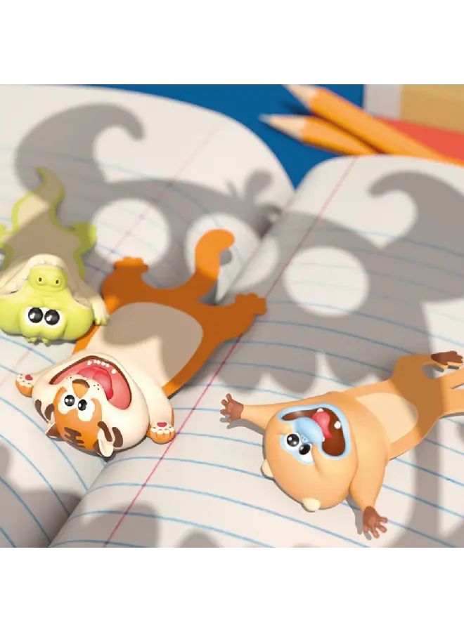 Billy Brown - Auch! bookmark wild animals - Juicy fox