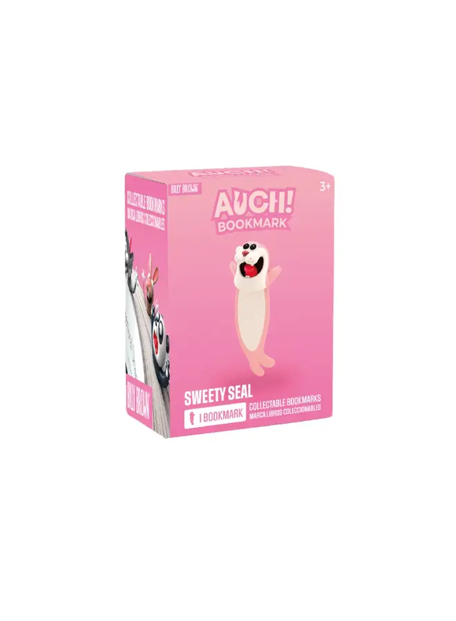 Billy Brown - Auch! bookmark sea animals - Sweety seal