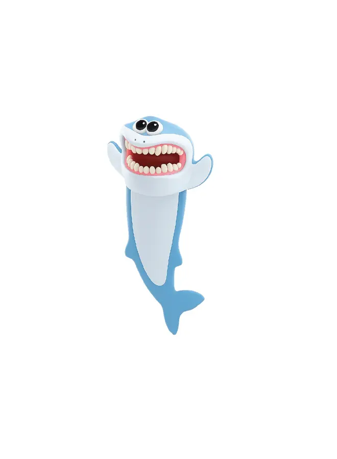 Billy Brown - Auch! bookmark sea animals - Chompy shark