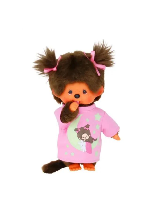 Monchhichi - Meisje glow in the dark (20cm)
