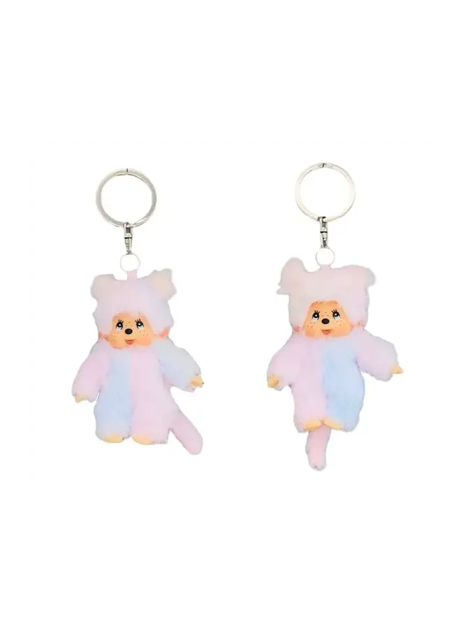 Monchhichi - Sleutelhanger tie dye (10cm)