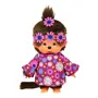 Monchhichi - Meisje flower power (20cm)