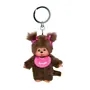 Monchhichi - Sleutelhanger roze slab (10cm)