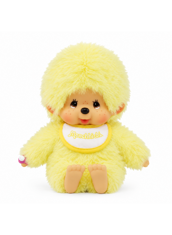 Monchhichi - Pop pastel geel (15cm)