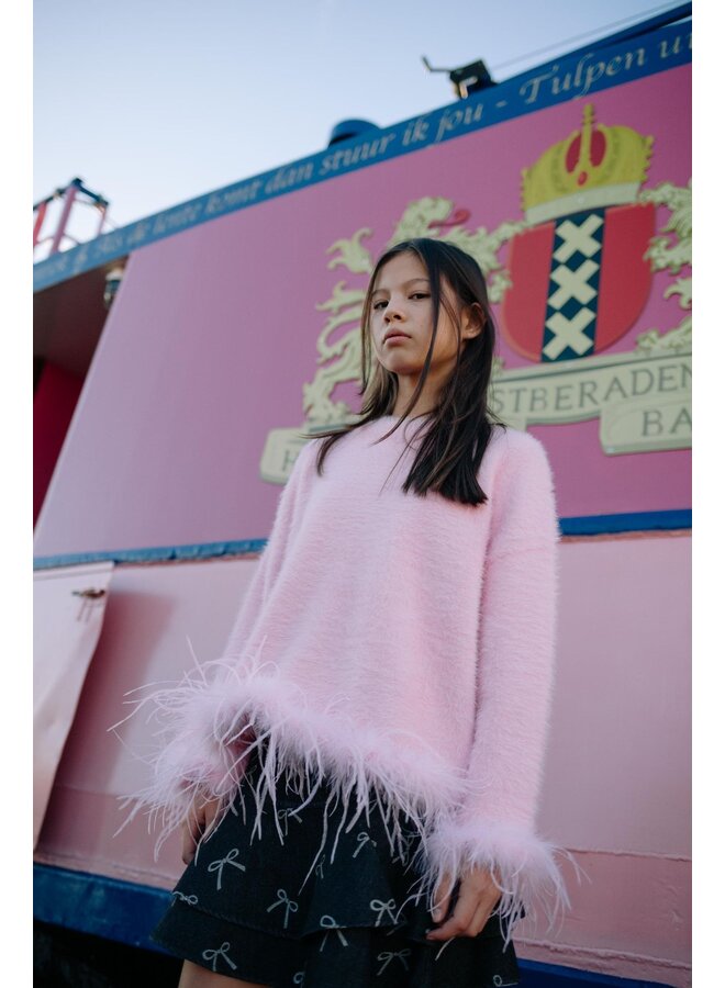 Call me Frankie - Fluffy knitted sweater