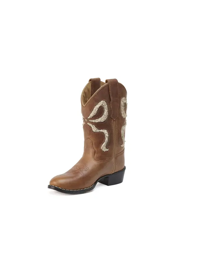 Bootstock - Bow teddy boots - Creme