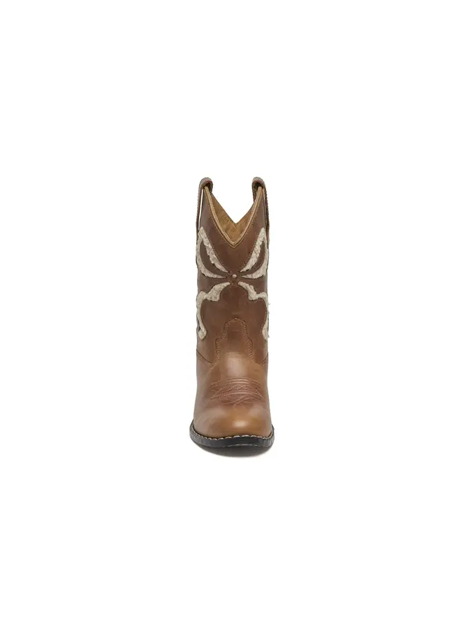 Bootstock - Bow teddy boots - Creme