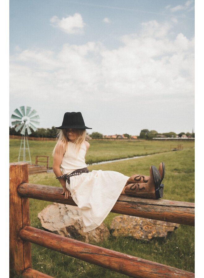 Bootstock - Bow teddy boots - Brown