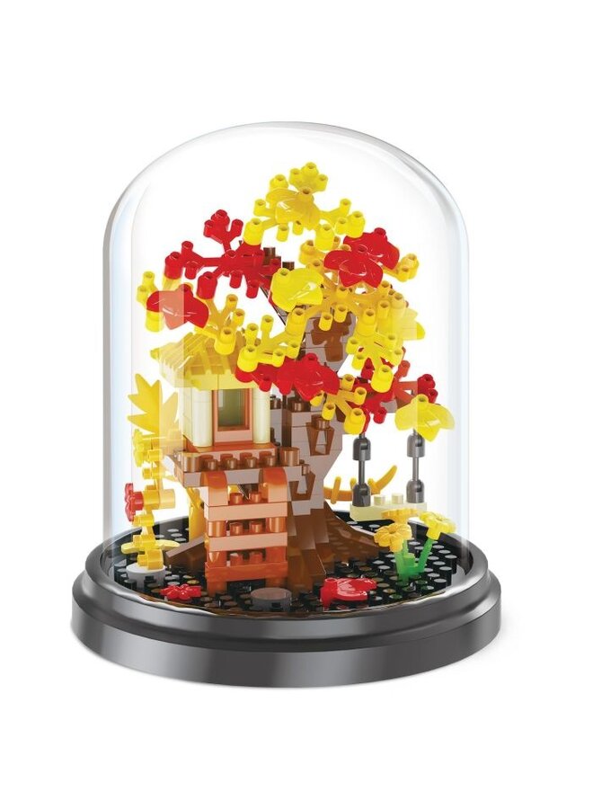 Moses - 82386 - Brick tree house 11 cm met stolp