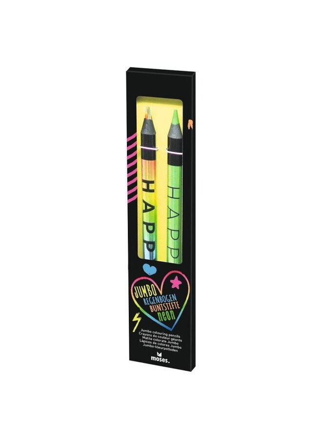 Moses - 26335 - Jumbo regenboog kleurpotloden set