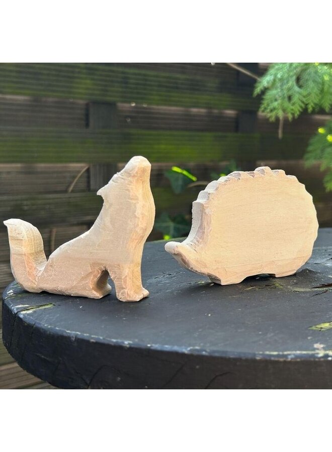 Moses - 9895 – Expeditie natuur houten uithakdieren