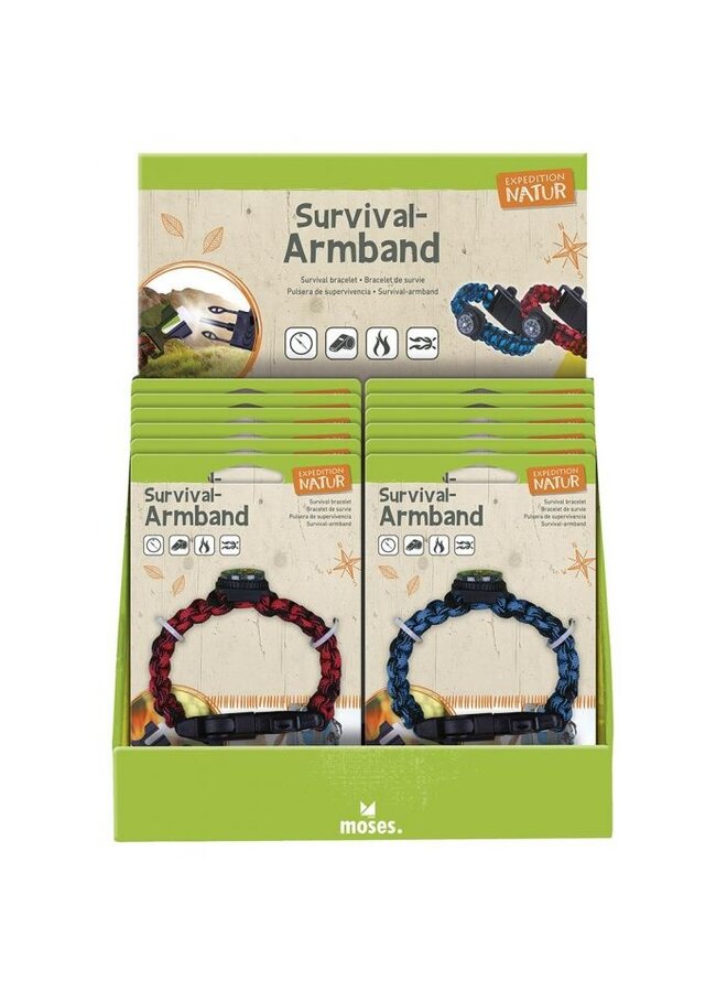 Moses - 9734 - Expeditie natuur survival armband