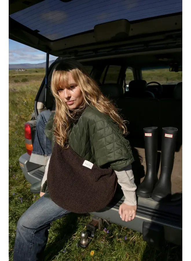 Studio Noos - Teddy cross body bag - Chocolate