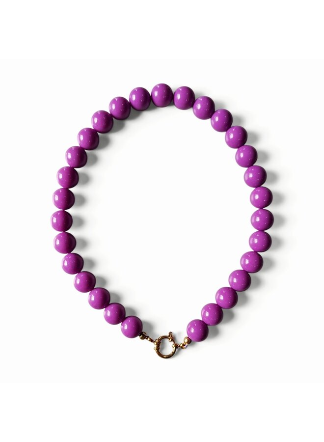 Feestbeest - Kralenketting - Paars