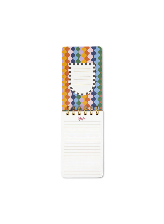 DesignWorks Ink - A dopo twin wire notepad - Koi fish