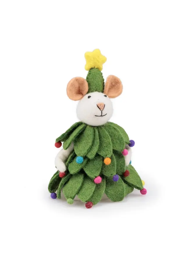 Decoratie muis kerstboom