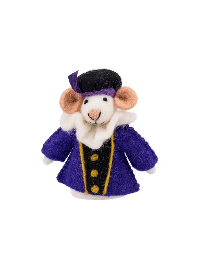 Vingerpopje Pietermuis - Paars