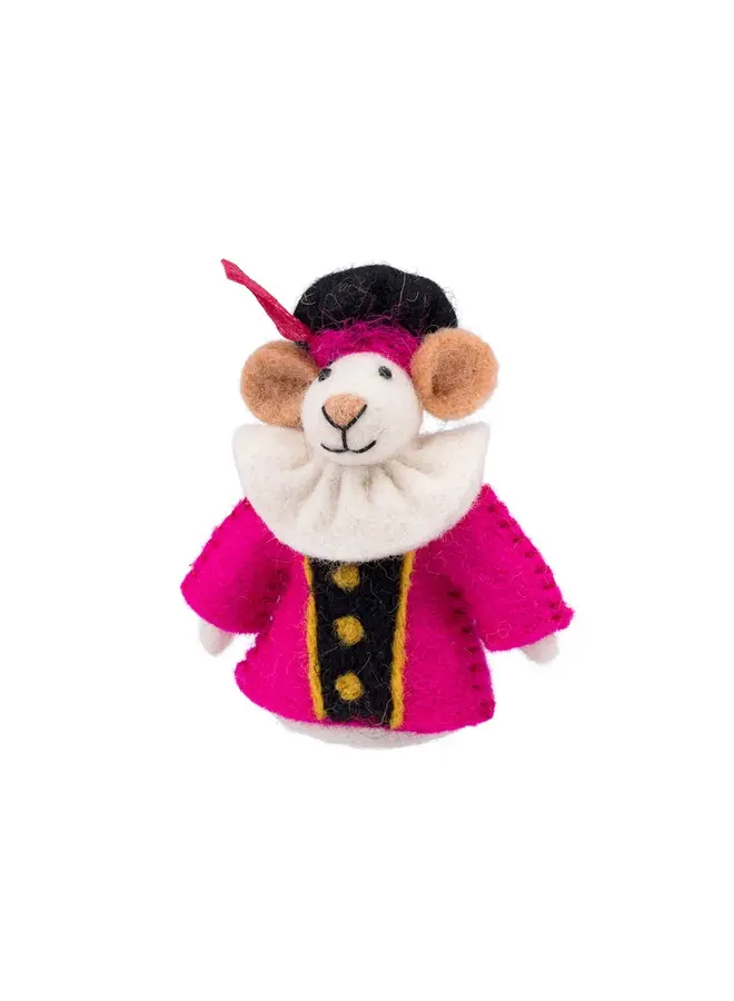 Vingerpopje Pietermuis - Fuchsia
