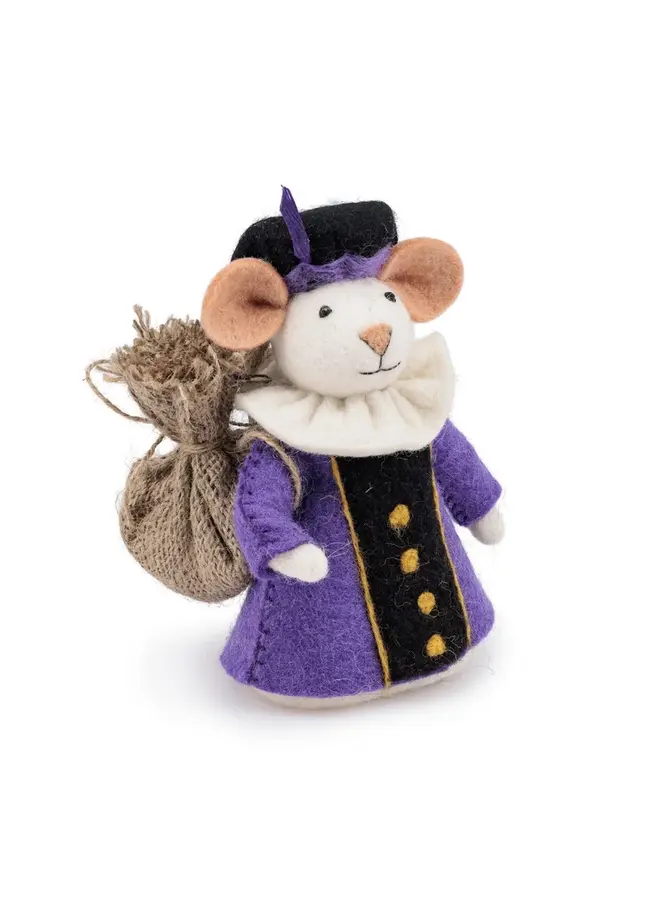 Decoratie Pietermuis - Paars