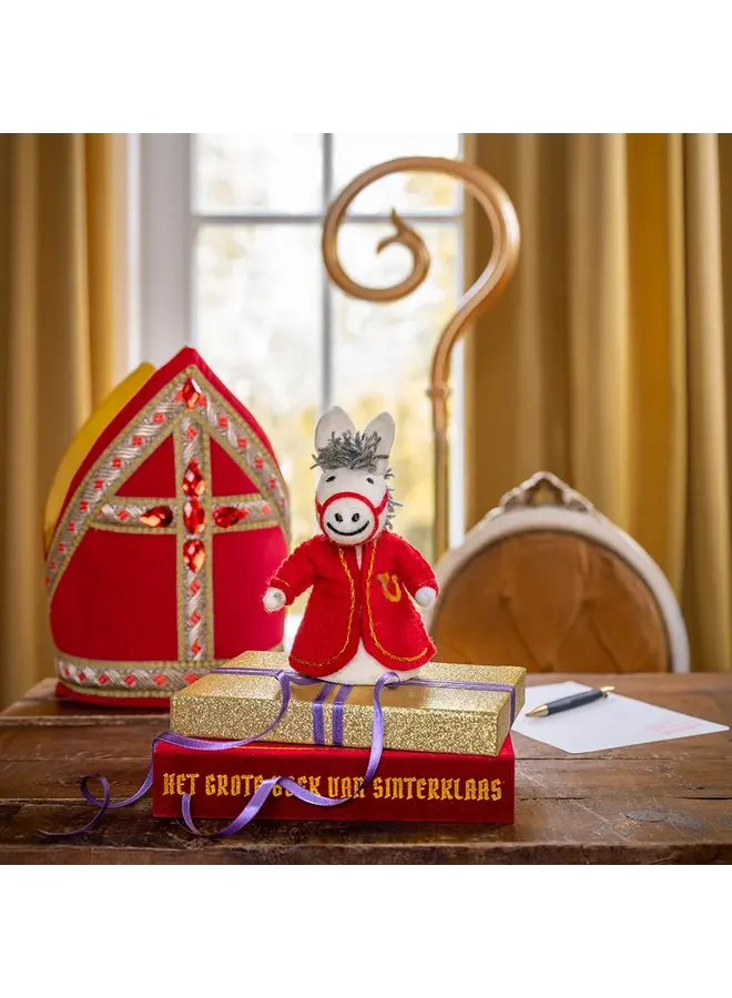 Sjaal met Verhaal - Decoratie paard van Sintermuis