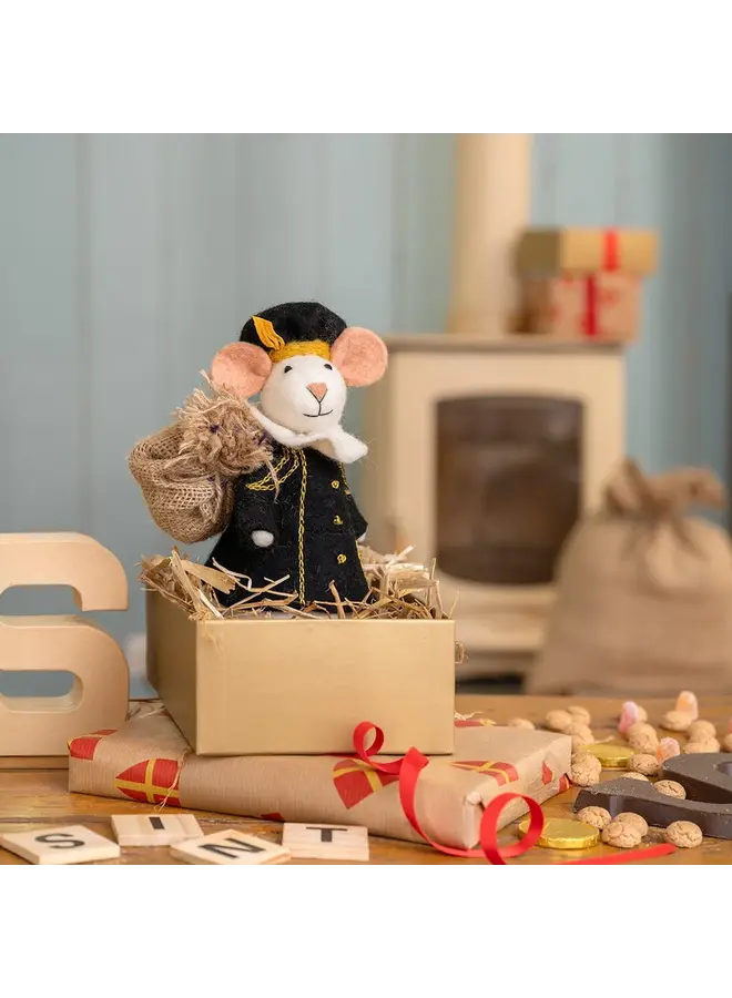 Sjaal met Verhaal - Decoratie muis Hoofdpiet