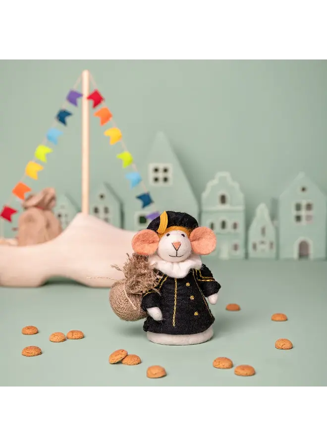Sjaal met Verhaal - Decoratie muis Hoofdpiet