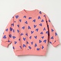 Lötiekids - Baby sweatshirt hearts all over - Pink lemonade