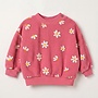 Lötiekids - Baby sweatshirt daisies all over - Pink lemonade